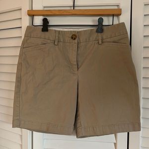 Lands End khaki shorts